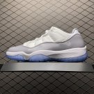 unisex jumpman jordan eleven low Cement Grey athleisure fashion trend sneakers with shoes box