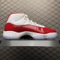 unisex jumpman jordan eleven Cherry athleisure fashion trend sneakers with shoes box