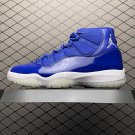 unisex jumpman jordan eleven Navy Blue athleisure fashion trend sneakers with shoes box