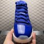 unisex jumpman jordan eleven Navy Blue athleisure fashion trend sneakers with shoes box