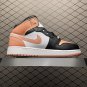unisex jumpman jordan one mid arctic orange athleisure fashion trend sneakers with shoes box