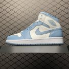 unisex jumpman jordan one mid unc athleisure fashion trend sneakers with shoes box