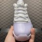 unisex jumpman jordan eleven low Pure Violet athleisure fashion trend sneakers with shoes box