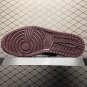 unisex jumpman jordan one high sail and burgundy athleisure fashion trend sneakers with shoes box