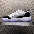 unisex jumpman jordan eleven low Concord athleisure fashion trend sneakers with shoes box