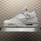 unisex jumpman jordan four suede gray athleisure fashion trend sneakers with shoes box