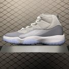 unisex jumpman jordan eleven Cool Grey athleisure fashion trend sneakers with shoes box