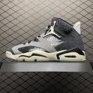 unisex jumpman jordan six Smoke Grey athleisure fashion trend sneakers with shoes box