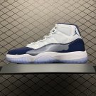 unisex jumpman jordan eleven UNC athleisure fashion trend sneakers with shoes box
