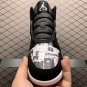 unisex jumpman jordan one mid Black red athleisure fashion trend sneakers with shoes box