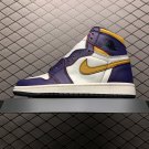 unisex jumpman jordan one high court purple athleisure fashion trend sneakers with shoes box
