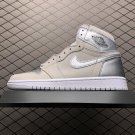 unisex jumpman jordan one high tokyo grey athleisure fashion trend sneakers with shoes box