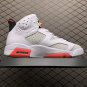 unisex jumpman jordan six Neutral Grey athleisure fashion trend sneakers with shoes box