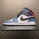 unisex jumpman jordan one mid Fearless athleisure fashion trend sneakers with shoes box