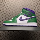 unisex jumpman jordan one mid incredible hulk athleisure fashion trend sneakers with shoes box