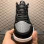 unisex jumpman jordan one mid Dark grey athleisure fashion trend sneakers with shoes box