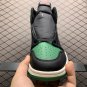 unisex jumpman jordan one high pine green athleisure fashion trend sneakers with shoes box