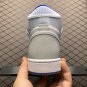 unisex jumpman jordan one high Racer Blue athleisure fashion trend sneakers with shoes box