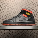 unisex jumpman jordan one mid last shot athleisure fashion trend sneakers with shoes box