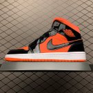unisex jumpman jordan one mid black red athleisure fashion trend sneakers with shoes bo