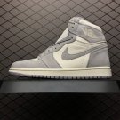 unisex jumpman jordan one high pur ple grey athleisure fashion trend sneakers with shoes box