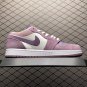 unisex jumpman jordan one low purple athleisure fashion trend sneakers with shoes box