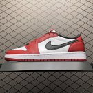 unisex jumpman jordan one low Chicago athleisure fashion trend sneakers with shoes box