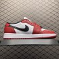 unisex jumpman jordan one low Chicago athleisure fashion trend sneakers with shoes box