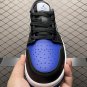 unisex jumpman jordan one low royal toe athleisure fashion trend sneakers with shoes box