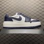 unisex jumpman jordan one low midnight navy athleisure fashion trend sneakers with shoes box