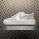 unisex jumpman jordan one low wolf grey athleisure fashion trend sneakers with shoes box