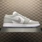 unisex jumpman jordan one low wolf grey athleisure fashion trend sneakers with shoes box