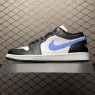 unisex jumpman jordan one low university blue athleisure fashion trend sneakers with shoes box