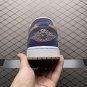unisex jumpman jordan one low denim athleisure fashion trend sneakers with shoes box