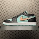 unisex jumpman jordan one low Tropical Twist athleisure fashion trend sneakers with shoes box