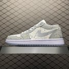 unisex jumpman jordan one low grey athleisure fashion trend sneakers with shoes box