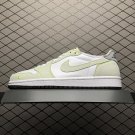 unisex jumpman jordan one low ghost green athleisure fashion trend sneakers with shoes box