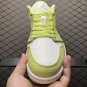 unisex jumpman jordan one low limelight athleisure fashion trend sneakers with shoes box