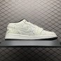 unisex jumpman jordan one low paint splatter athleisure fashion trend sneakers with shoes box
