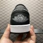 unisex jumpman jordan one low silver toe athleisure fashion trend sneakers with shoes box