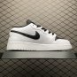 unisex jumpman jordan one low black white athleisure fashion trend sneakers with shoes box