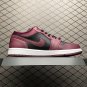 unisex jumpman jordan one low black Winered athleisure fashion trend sneakers with shoes box