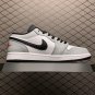 unisex jumpman jordan one low light smoke grey athleisure fashion trend sneakers with shoes box