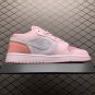 unisex jumpman jordan one low pink athleisure fashion trend sneakers with shoes box