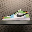 unisex jumpman jordan one low white green athleisure fashion trend sneakers with shoes box