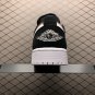 unisex jumpman jordan one low black orange athleisure fashion trend sneakers with shoes box