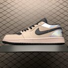 unisex jumpman jordan one low chrome wings athleisure fashion trend sneakers with shoes box