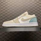 unisex jumpman jordan one low khaki athleisure fashion trend sneakers with shoes box