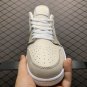 unisex jumpman jordan one low khaki athleisure fashion trend sneakers with shoes box