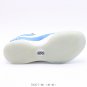 men's swoosl logo kyrie irving one blue white combat basketball sneakers with shoes box